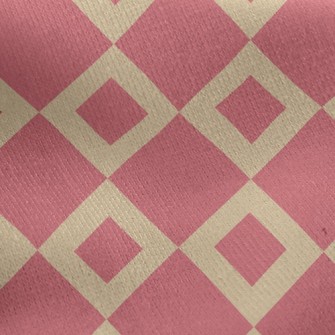 Empty Diamond Lattice Jersey Backed Fleece