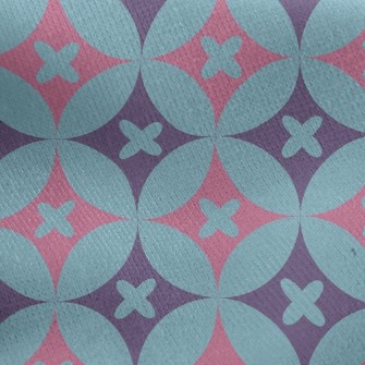 Cross Circle Combination Jersey Backed Fleece