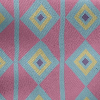 Stacking Diamond Cubes Jersey Backed Fleece
