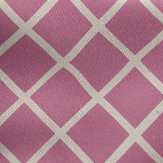 Cross Rhombus Jersey Backed Fleece