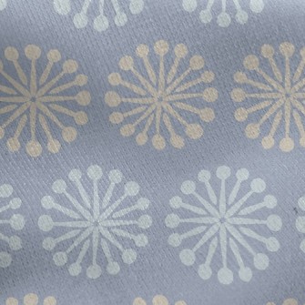 Bicolor Hydrangea Flowers Jersey Backed Fleece