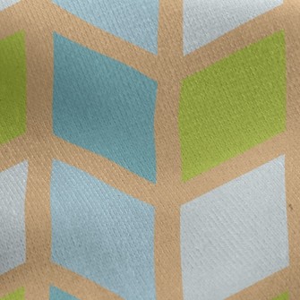Mosaic Waves Jersey Backed Fleece
