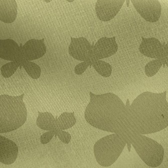 Butterfly Silhouette Jersey Backed Fleece