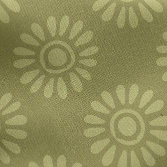 Sunflower Jersey Backed Fleece