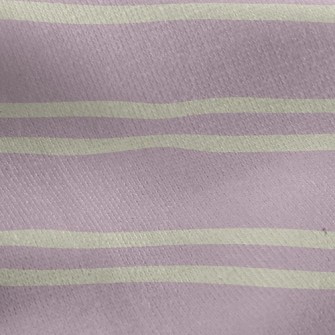 Soft Tone Stripes Jersey Backed Fleece