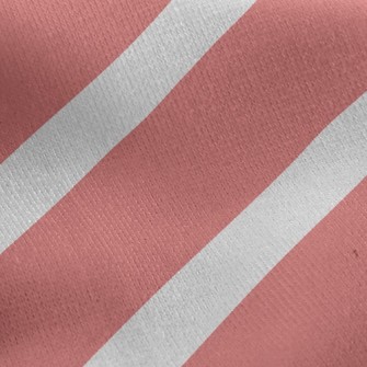 Diagonal Stripes Jersey Backed Fleece