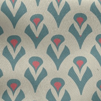 Exotic Flower Jersey Backed Fleece