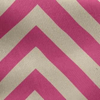Bright Twists And Waves Jersey Backed Fleece