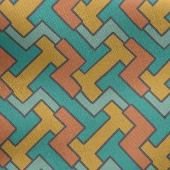 Psychedelic Hose Connections Jersey Backed Fleece