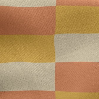 Stacked Rectangular Blocks Jersey Backed Fleece