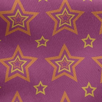 Multi-Layer Empty Star Jersey Backed Fleece