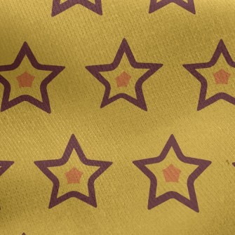 Shiny Double Star Jersey Backed Fleece
