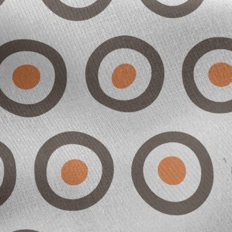 Simple Circle Point Jersey Backed Fleece