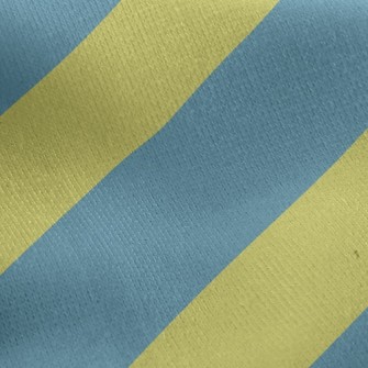 Fluorescent Diagonal Stripes Jersey Backed Fleece