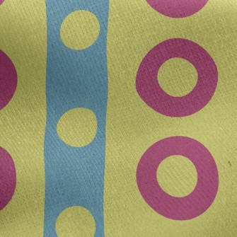 Simple Circle Point Jersey Backed Fleece