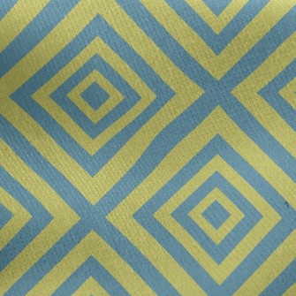 Maze Rhombus Jersey Backed Fleece