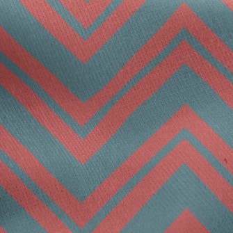 High And Low Waves Jersey Backed Fleece