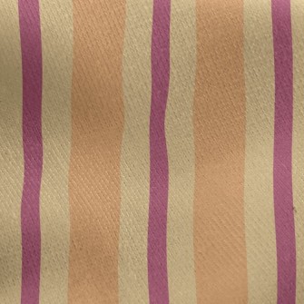 Two-Color Stripes Jersey Backed Fleece