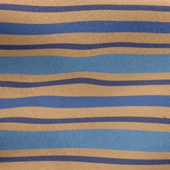 Two-Color Stripes Jersey Backed Fleece
