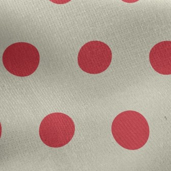 Solid Color Dots Jersey Backed Fleece