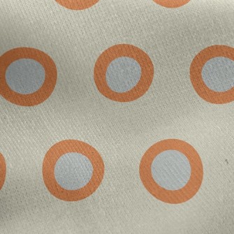 Two-Color Dots On The Outer Fr Jersey Backed Fleece