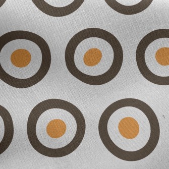 Solid Basket Empty Point Jersey Backed Fleece