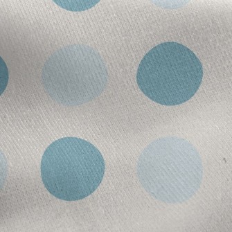 Soft Two-Color Dots Jersey Backed Fleece