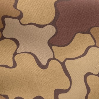 Irregular Drawing Jersey Backed Fleece
