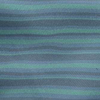 Vintage Color Stripes Jersey Backed Fleece