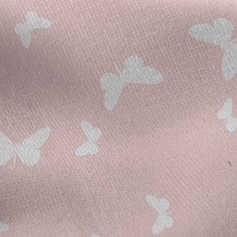 Beautiful Temperament Butterfl Jersey Backed Fleece