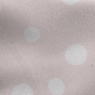 Classic Polka Dots Jersey Backed Fleece