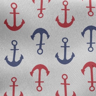 Upside Down Anchor Jersey Backed Fleece