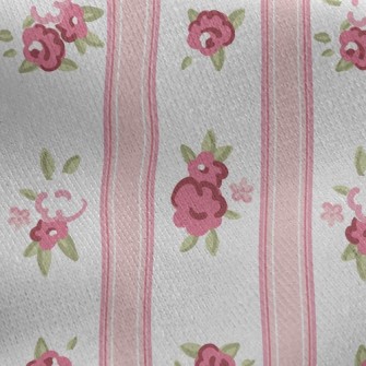 Classical Rose Jersey Backed Fleece