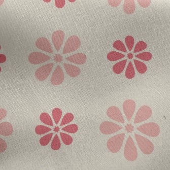 Cute Sun Flower Jersey Backed Fleece