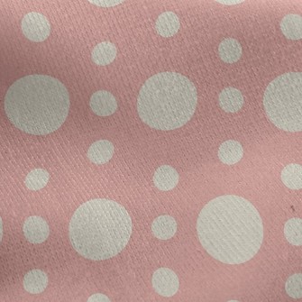 Simple Size Dots Jersey Backed Fleece