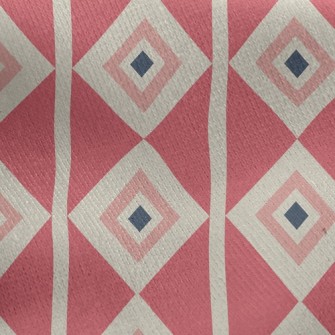 Layers Of Rhombus Jersey Backed Fleece