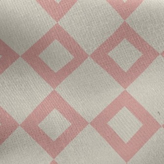 Oblique Square Jersey Backed Fleece
