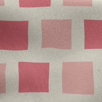Neat Small Square Jersey Backed Fleece