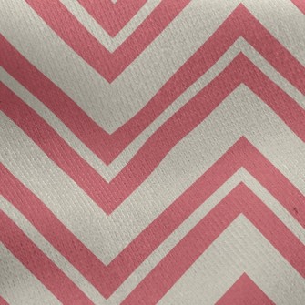 Classic Wave Pattern Jersey Backed Fleece