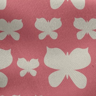 Big And Small Butterfly Family Jersey Backed Fleece