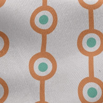 Dots In Series Jersey Backed Fleece