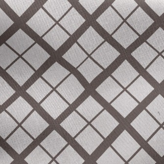 Net Rhombus Jersey Backed Fleece