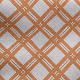 Cross Rhombus Jersey Backed Fleece