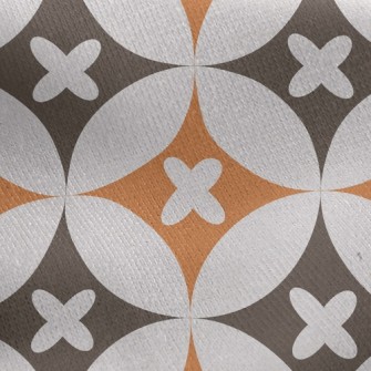 Cross And Circle Jersey Backed Fleece