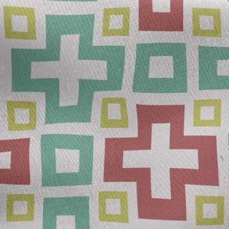 Various Crosses Jersey Backed Fleece