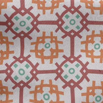 Three-Color Mesh Cross Jersey Backed Fleece