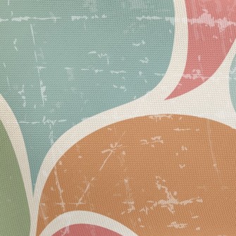 Vintage Abstract Illustration Pongee