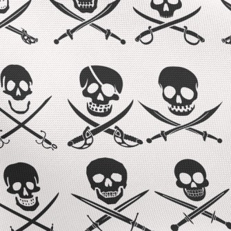 Samurai Skeleton Pongee