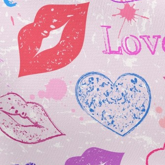 Lips Of Love Pongee