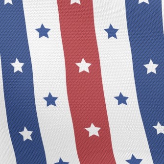 Striped Stars Pongee